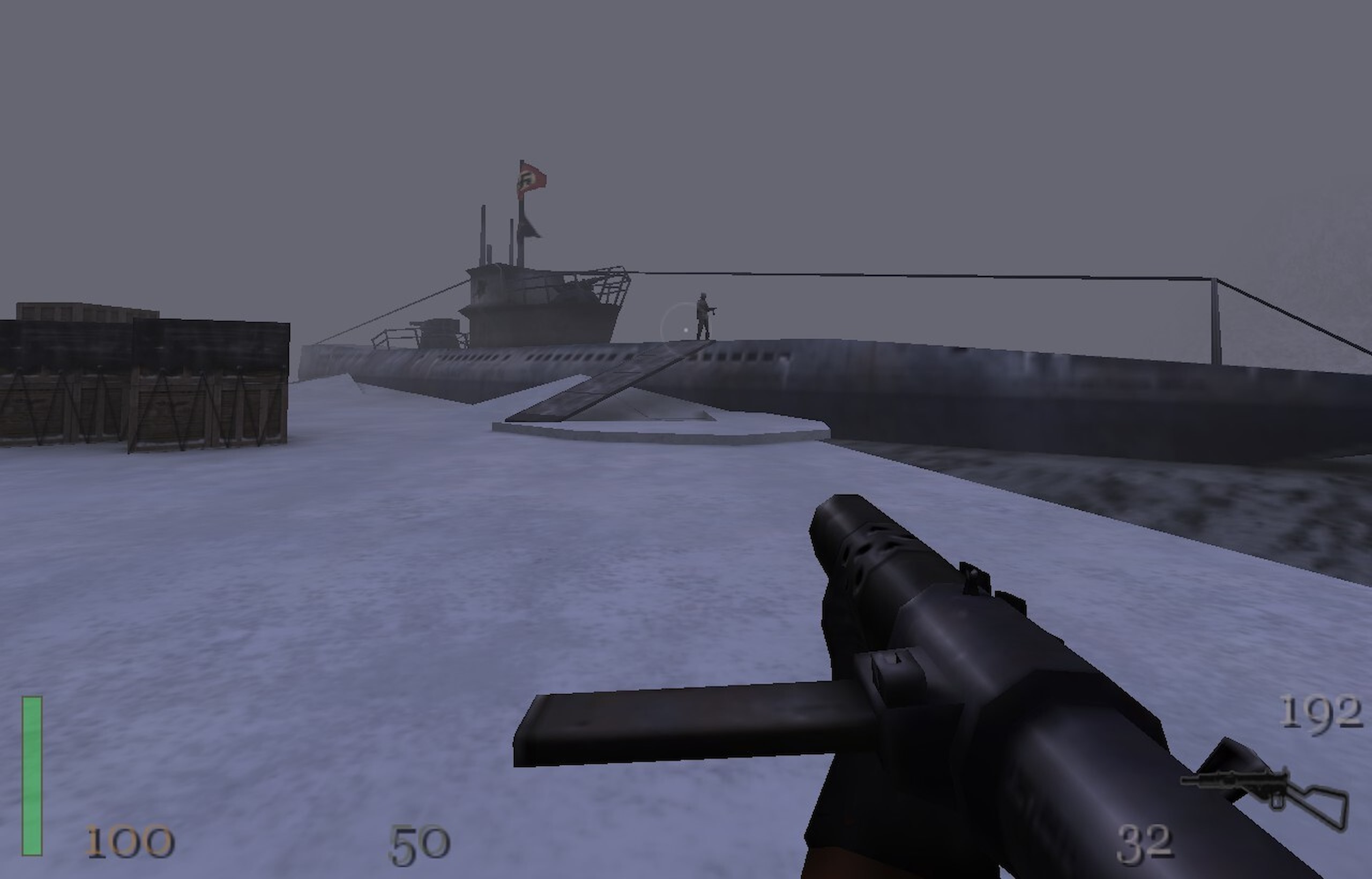 مبارزه با دشمنان در Return to Castle Wolfenstein