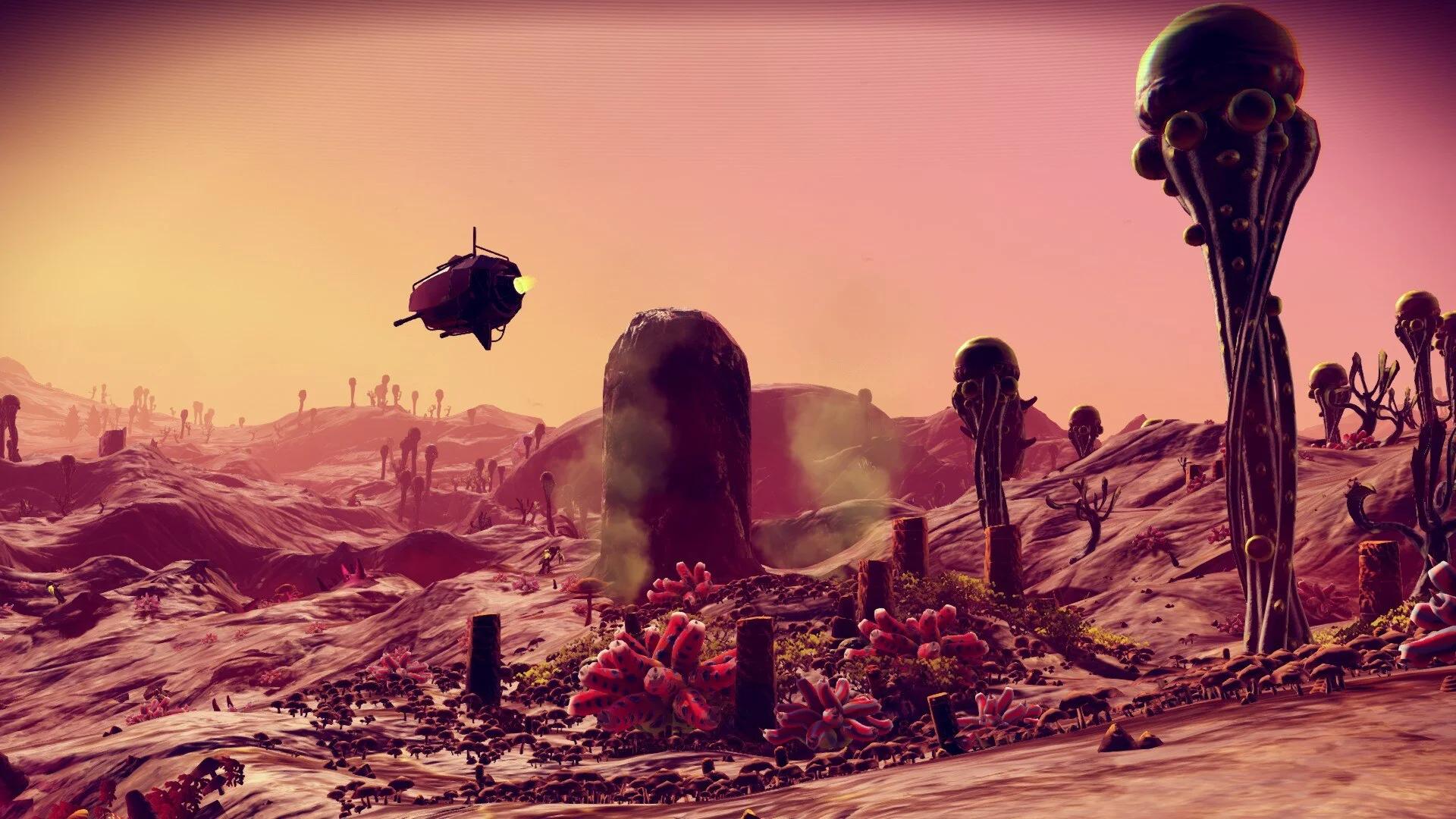 موجودات عجیب تولید رویه‌ای در No Man's Sky نسخهٔ 2016