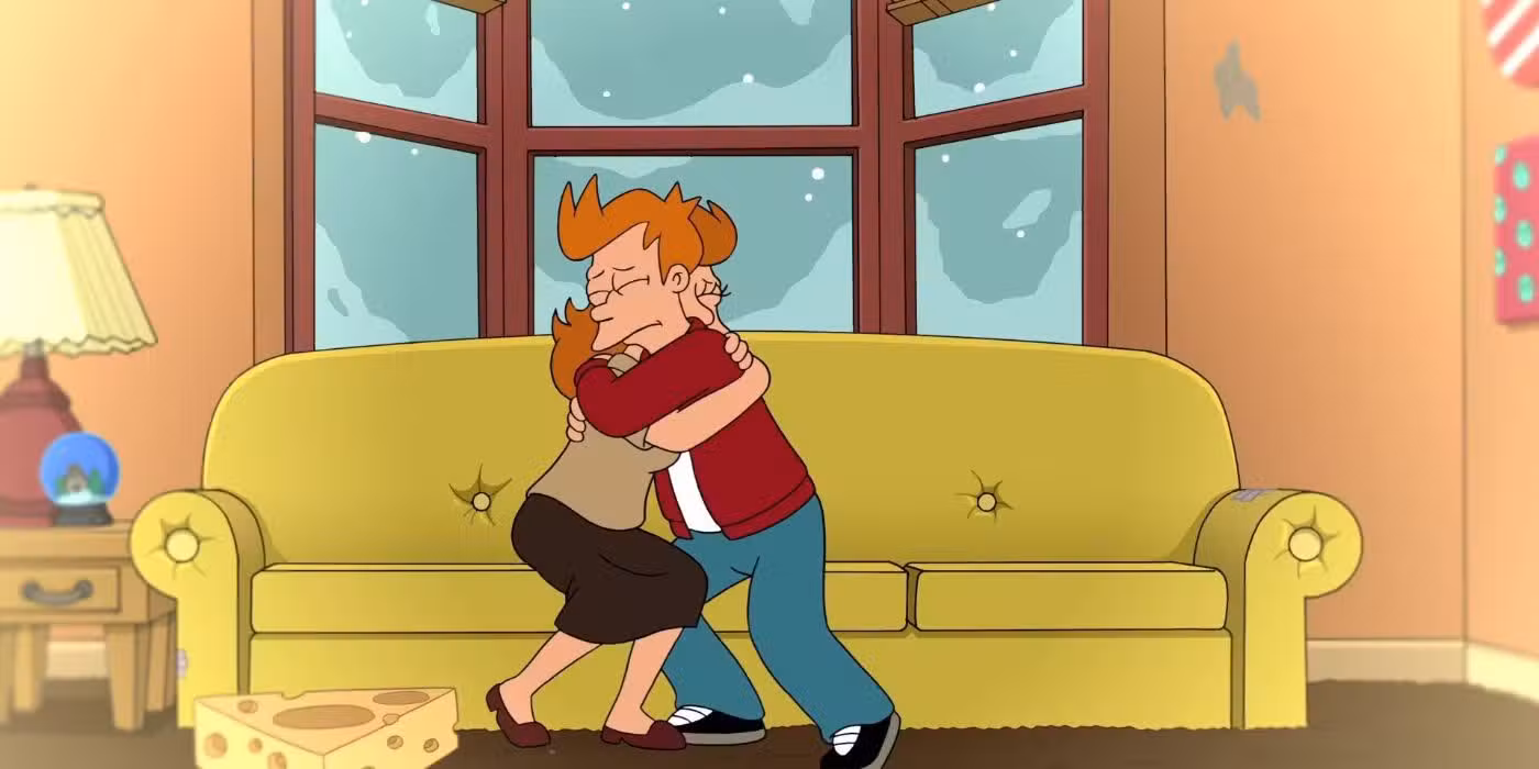 لوگوی Futurama و صحنه‌هایی از فصل جدید
