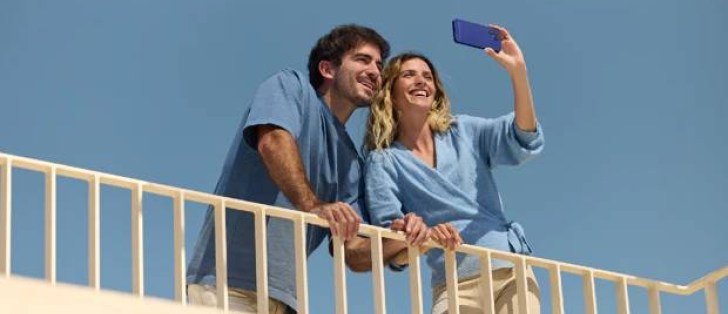 حلقه انگشتی و قاب فیرفون 6+ در رنگ آبی کبالت