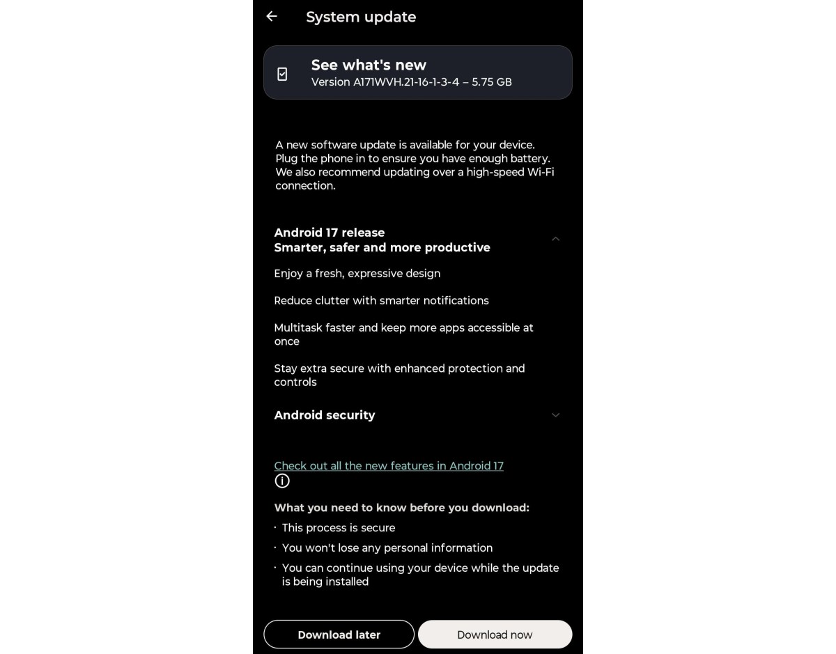 پشت بدنه و طراحی موتورولا Signature