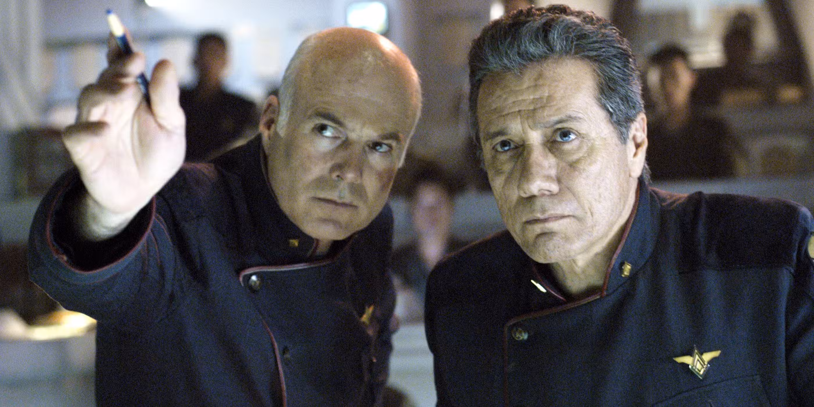 نمایی از شخصیت‌های Battlestar Galactica در مجموعه