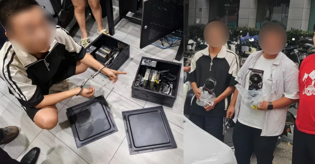 نمونه کارت گرافیک RTX نصب‌شده در کیس