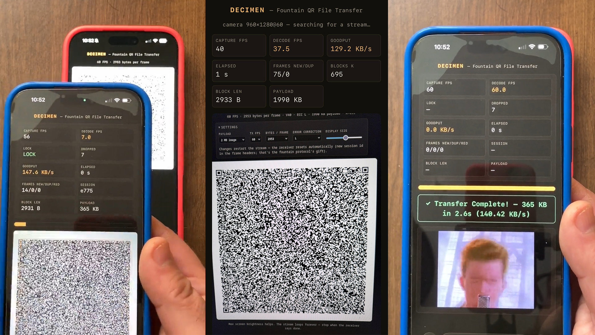 نمایی از رابط کاربری اپ Carrier Pidge و ردیاب پرواز کبوتر