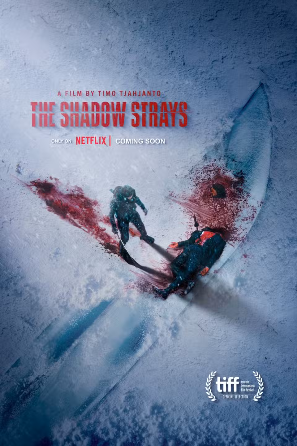تیمو تجاهیانتو در پشت صحنه فیلم‌برداری The Shadow Strays