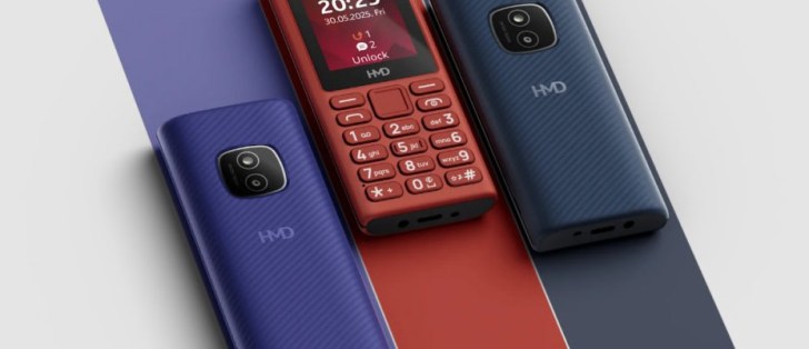 نمای جلوی و پشت HMD 102 4G Pro