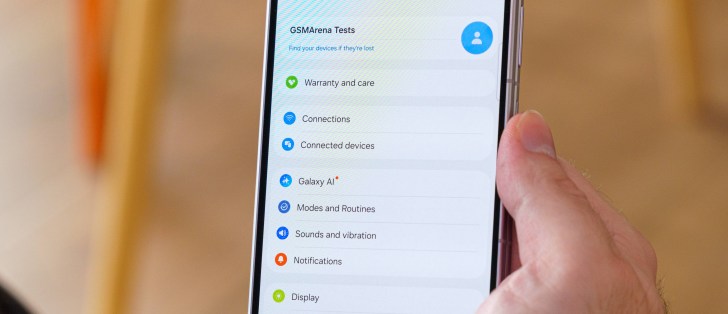 نمایی از منوی گارانتی و مراقبت در One UI 9