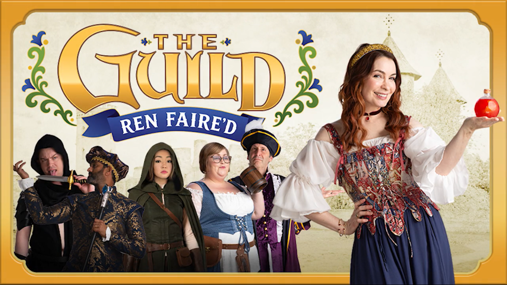 فلیشیا دی و بازیگران The Guild در کمپین کیک‌استارتر