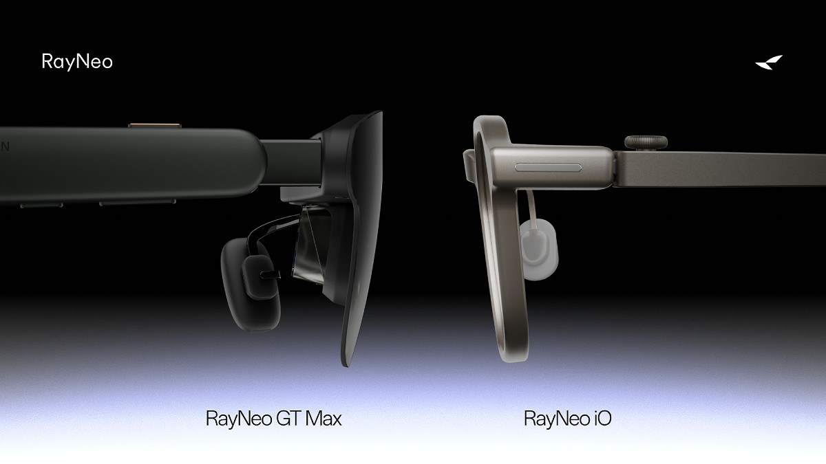 عینک RayNeo GT در حالت نمایشی