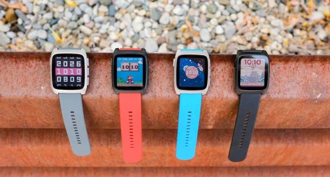 نمونه‌ای از واچ‌فیس‌های پیکسلی و خلاقانه برای Pebble Time 2