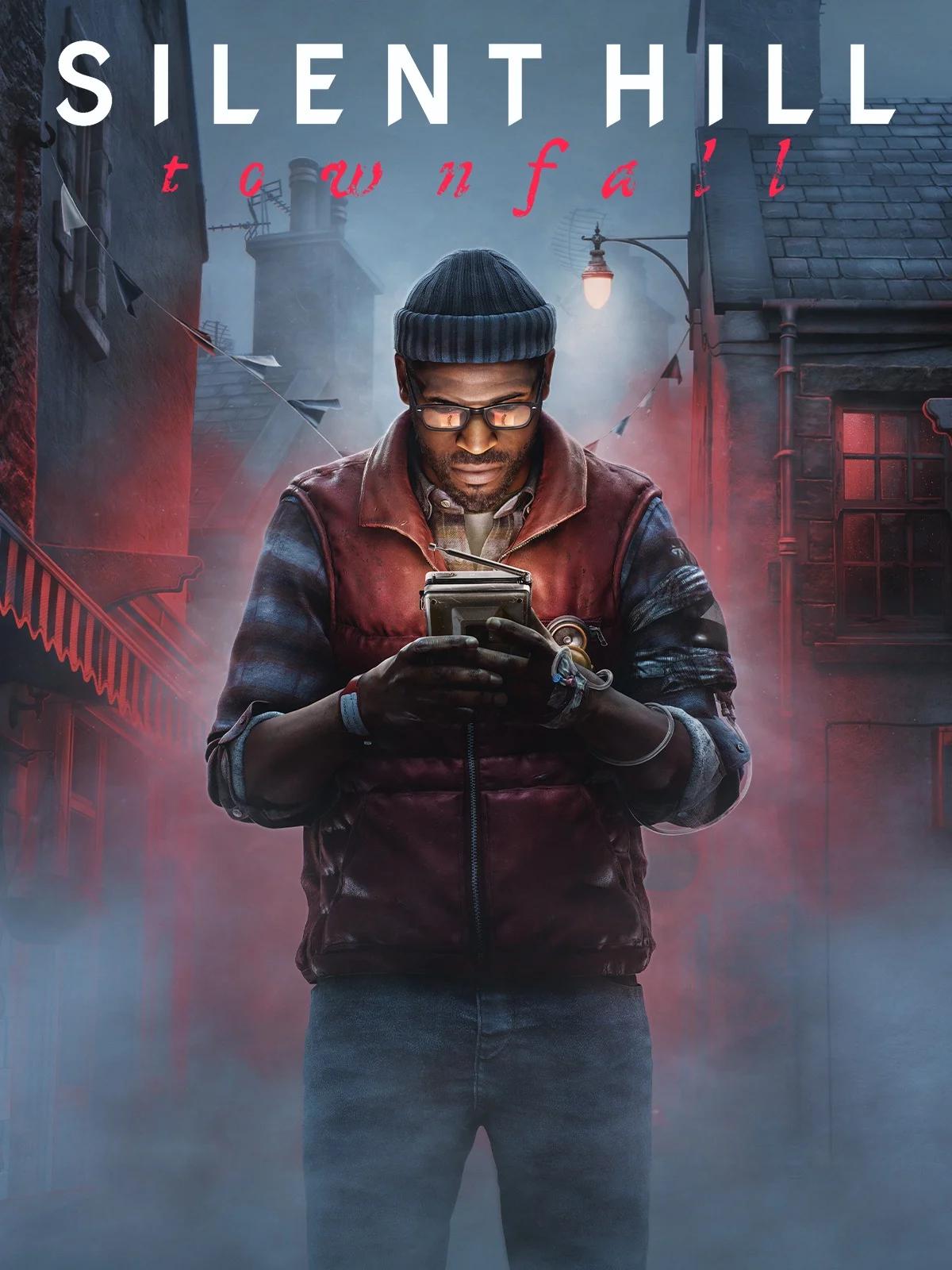 سیمون اوردل در منطقه مه‌آلود Shorefront در Silent Hill: Townfall