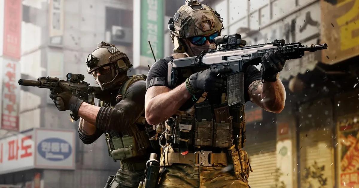صحنه‌ای از بتای Modern Warfare 4 با بازیکنان در حال مبارزه
