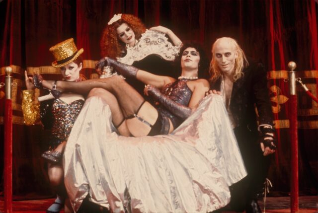 تیم کوری در نقش دکتر فرانک-ان-فورتر در The Rocky Horror Picture Show