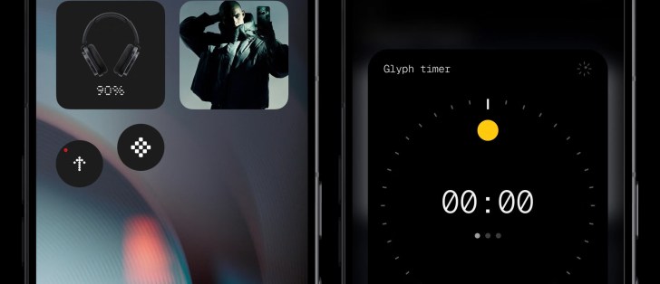 Nothing Phone 3 نمای پشت و جلو