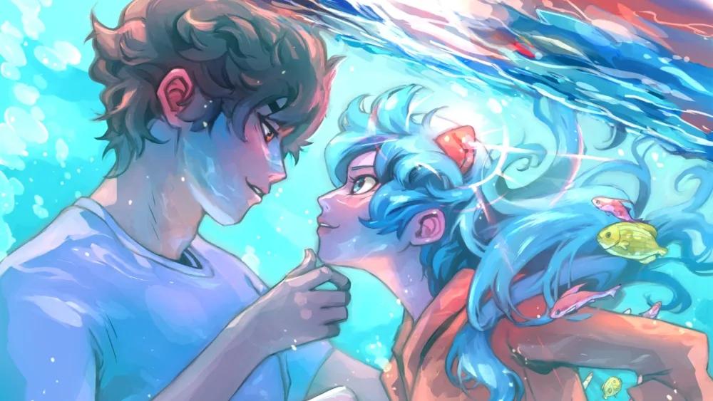 نگاره‌ای مرتبط با پروژه Shine و همکاری بایوباب با Webtoon