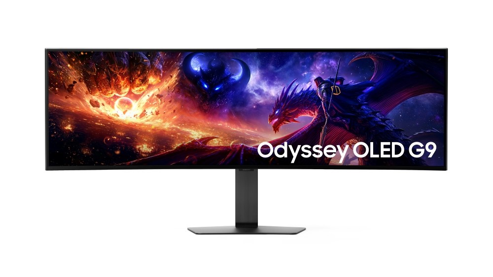 Odyssey OLED G7 نمای خمیده
