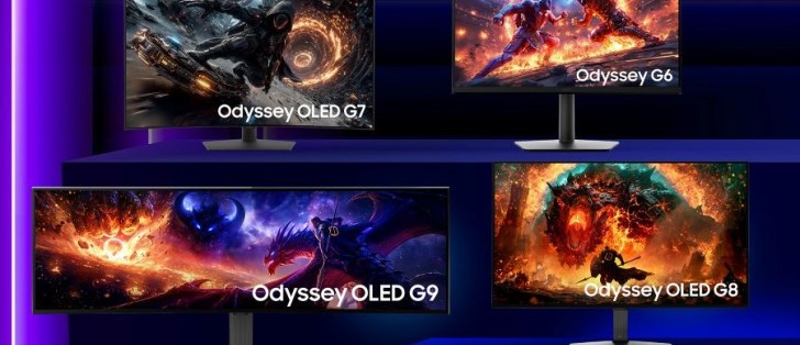 سامسونگ Odyssey OLED G9 زاویه سه‌چهارم