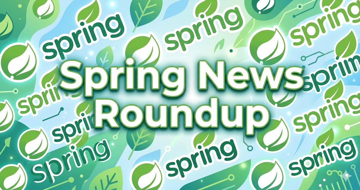لوگوی Spring و نماد انتشار نسخه‌های مایل‌استون 2026