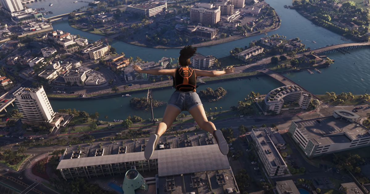 نقشهٔ مفهومی مناطق Vice City و اطراف در GTA 6