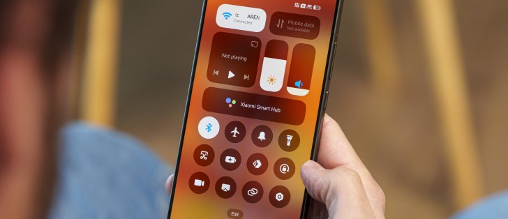 اسکرین‌شات رابط Smart privacy display شیائومی