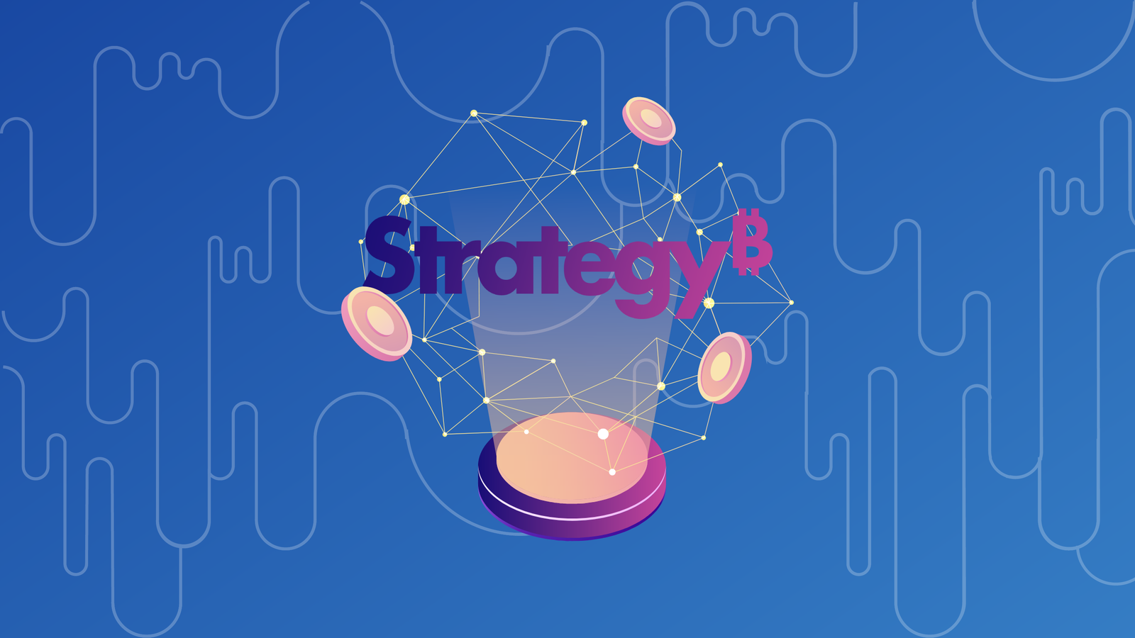مایکل سیلور و لوگوی Strategy