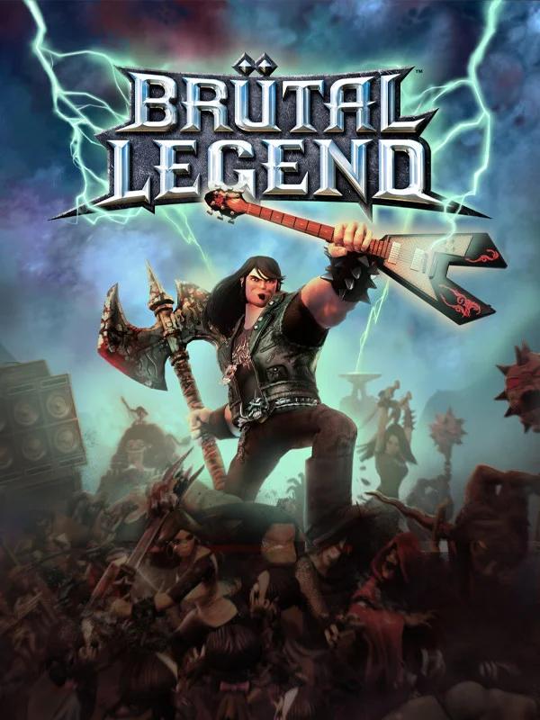 تصویری از بازی Brutal Legend و فضای هوی متال آن