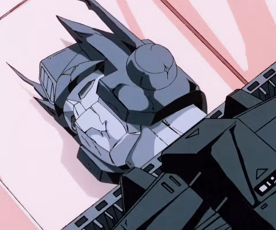 صحنه‌ای از نسخه بازپخش‌شدهٔ The Transformers: The Movie