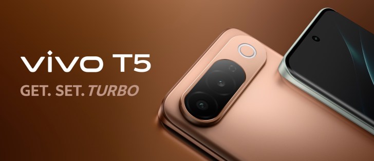 صفحه‌نمایش خمیده 6.83 اینچ vivo T5 5G