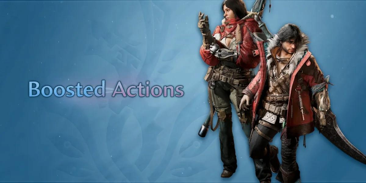 تصاویر گیم‌پلی Ascendance: چکش و Charge Blade در حال اجرای حرکات تقویت‌شده