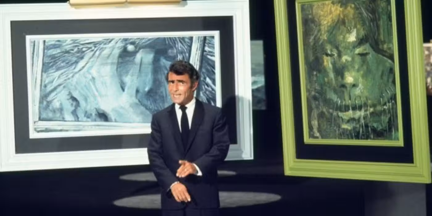 پوستر تئاتری Night Gallery با تم تاریک