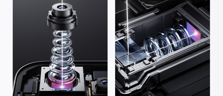 پنل پشتی و مجموعه دوربین‌های vivo X500