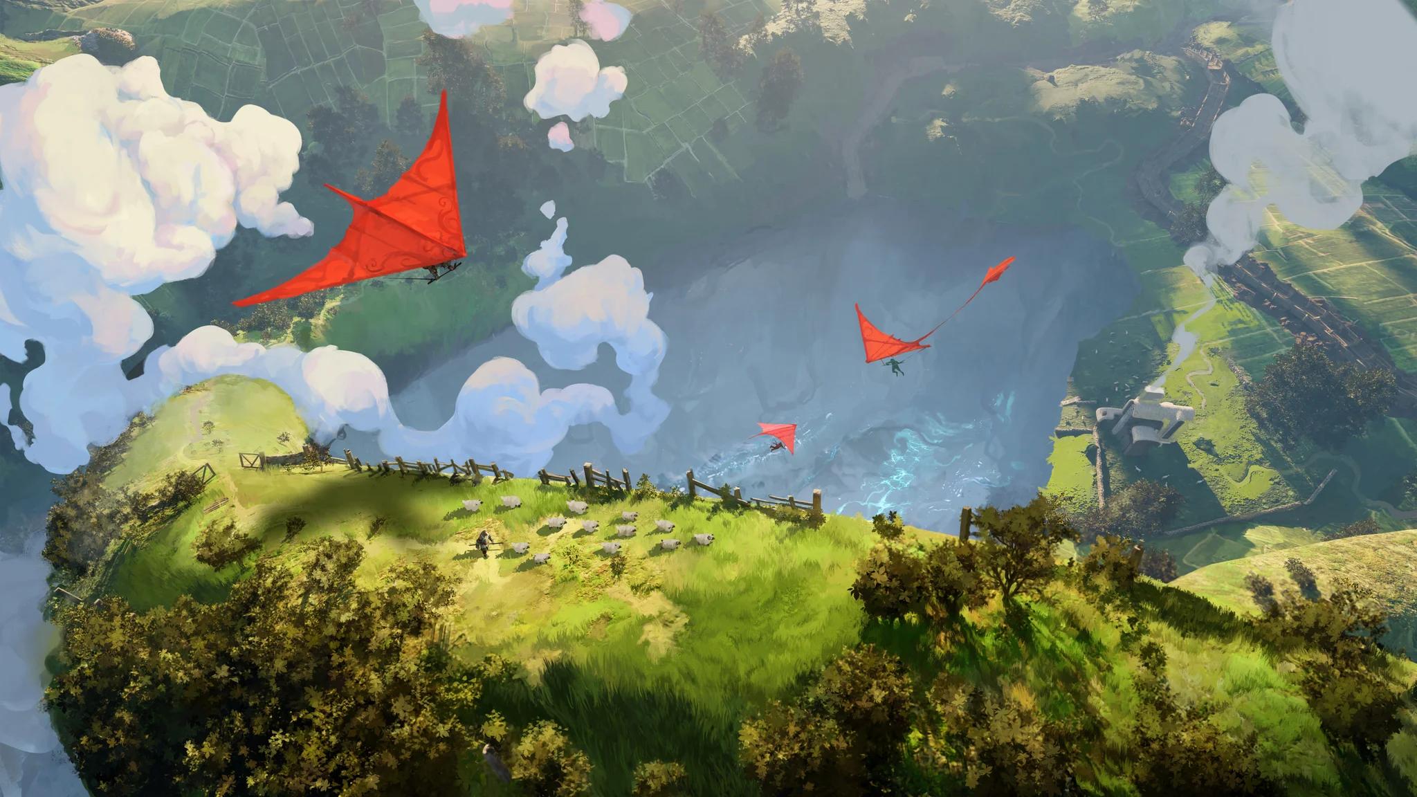 کمپ Vaelwarden در دنیاى باز Guild Wars 3