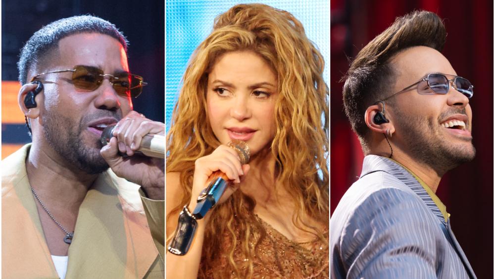 صحنه و هنرمندان در Premios Juventud 2026 در ماربیا