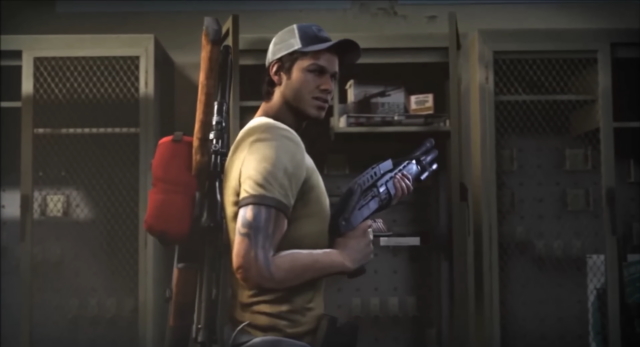 عکس تبلیغاتی Left 4 Dead 2 با انگشتان تغییر یافته