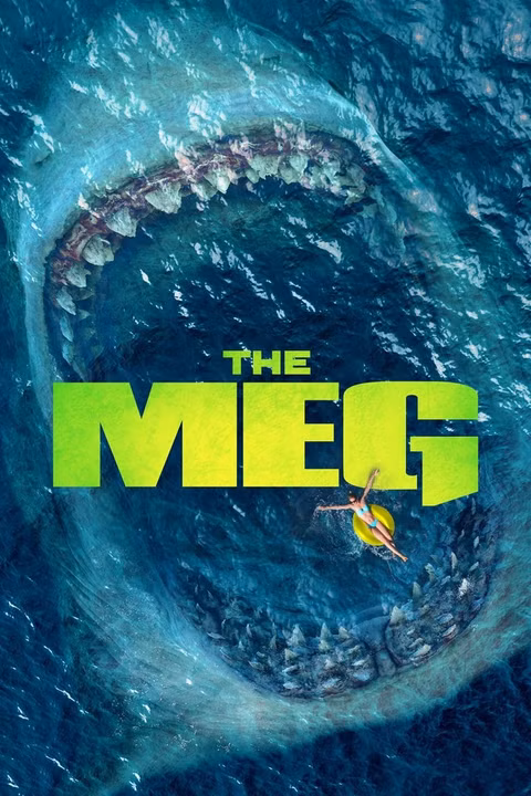 جیسون استاتهام در صحنه‌ای از فیلم The Meg