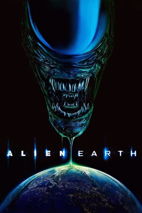 سیدنی چندلر و بابو سیسه در پشت‌صحنه Alien: Earth
