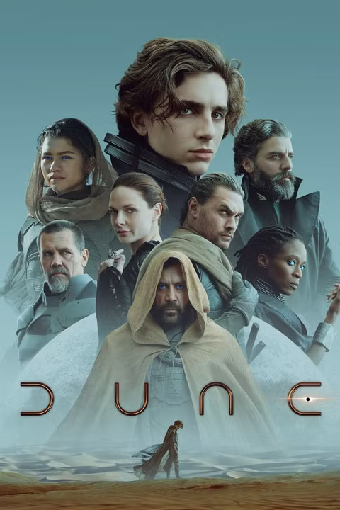 منظره‌ای از سیارهٔ صحرایی در Dune