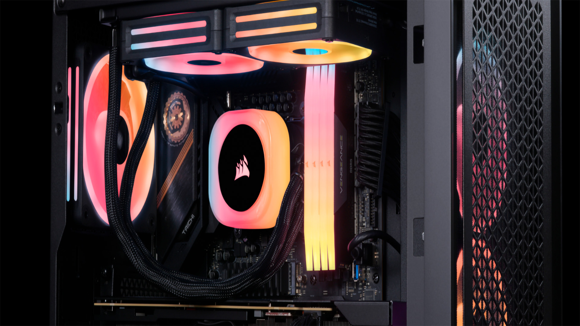 کیت رم Corsair Vengeance DDR5-6400 با نور RGB