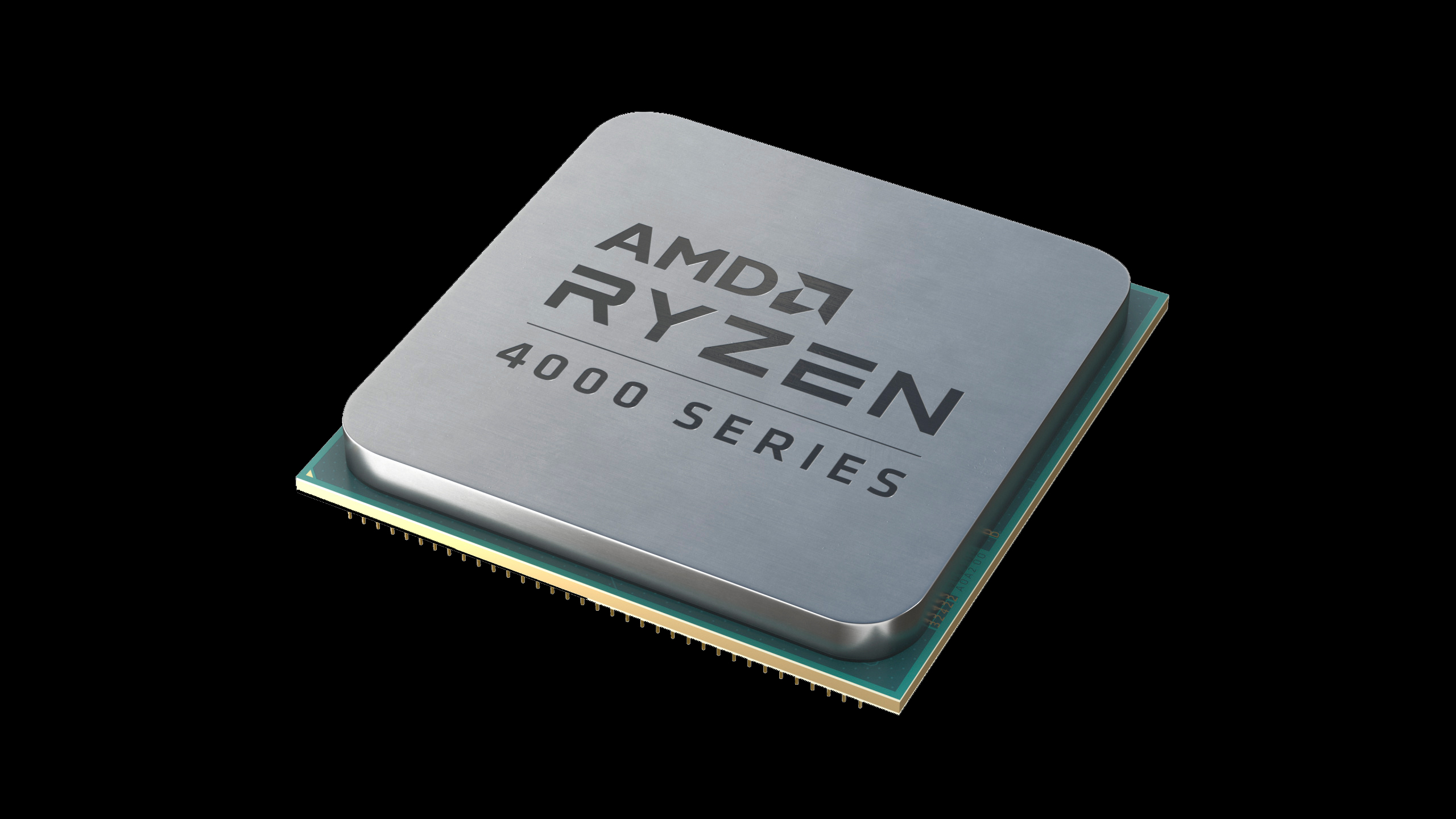 نمونه تصویر پردازنده AMD Ryzen روی مادربورد